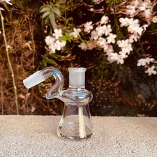 Premium Quality 3"High 14mm 45° Mini Dry Ash Catcher Water Filter Bong Bubbler