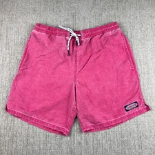 Vineyard Vines Chappy 7 Inch Island Trunks Men's Small Pink Swim Shorts Summer