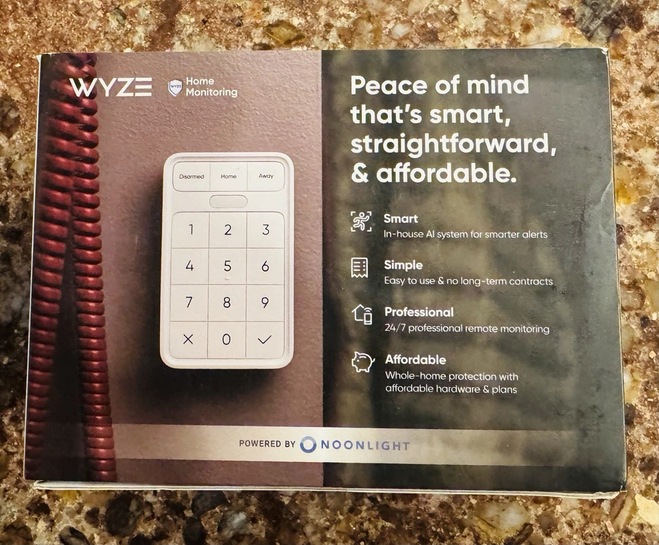 PAQUETE DE MONITOREO PARA EL HOGAR WYZE - Sense Hub - Adaptador de corriente - Cable Ethernet - Sensores Foto 2 de 4