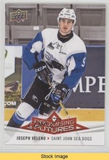 2017-18 Upper Deck CHL Promising Futures Joe Veleno Joseph Veleno #PF15 READ t4m