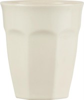 Cafe Latte Becher Mynte Butter Cream Cremeweiß 200Ml Steingut Ib Laursen
