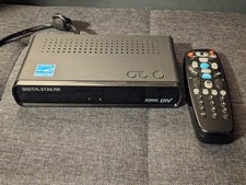 Digital Stream DTX9900 Analog Pass-Through DTV Converter Box With Remote  Cable