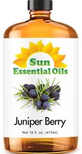 Juniper Berry Essential Oil 16oz – Sun Essential Oils for Aromatherapy, Diffuser