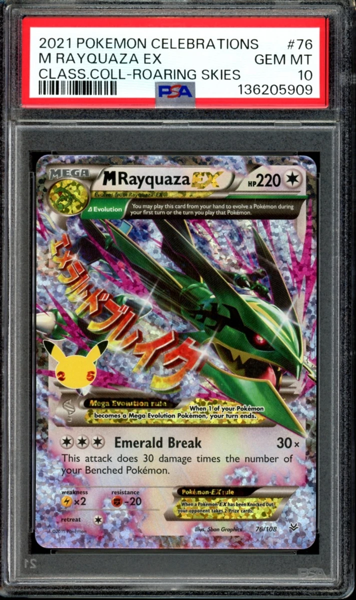 Rayquaza Pokémon TCG Professional Sports Authenticator (PSA) Grade