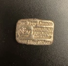 MONARCH PRECIOUS METALS 1oz SILVER 999 FINE HAND POURED BAR 🇺🇲