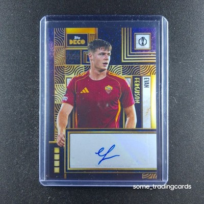 Topps Evan Ferguson Auto - /99 Roma 2025/26 Deco UCC