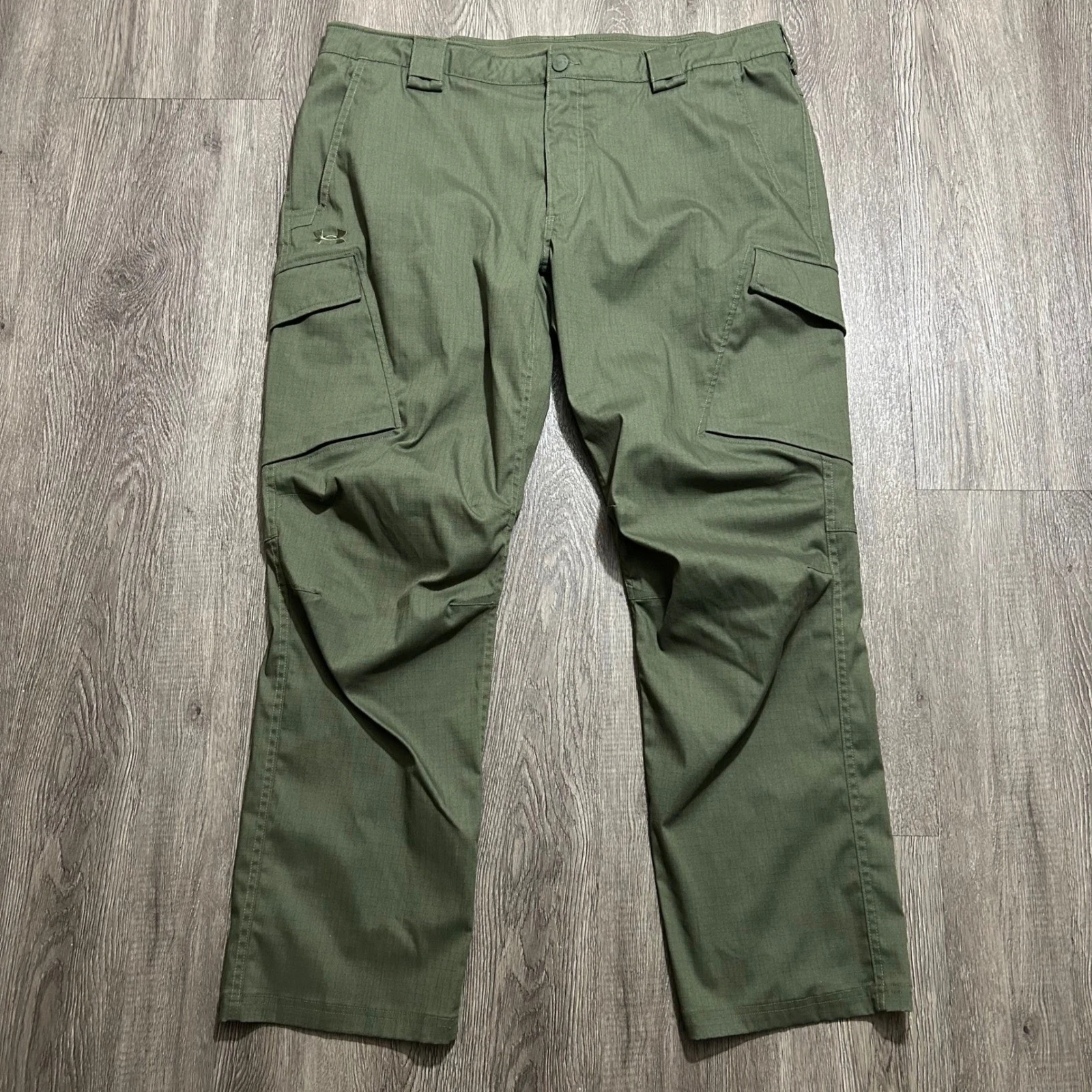 Under Armour Enduro Ripstop Cargo Pants 42X32 (Fits 42X31) Green Storm Tactical