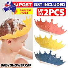 Adjustable Kids Baby Shower Cap Children Shampoo Bath Wash Hair Shield Visor Hat