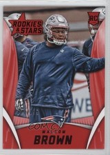 2015 Panini Rookies & Stars Retail Longevity Red 129/299 Malcom Brown #141 0a9