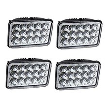 DOT Approved 4PCS 4X6 LED Headlights for Peterbilt 378 357 379 386 340 365 384