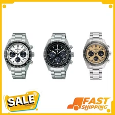 Seikos Watch Stainless Steel Strap with White Black Dial for Everyday Style✨