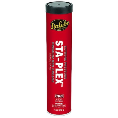 #ad Sta Lube Sl3190 Extreme Pressure Grease 14 Oz Cartridge Red $11.79