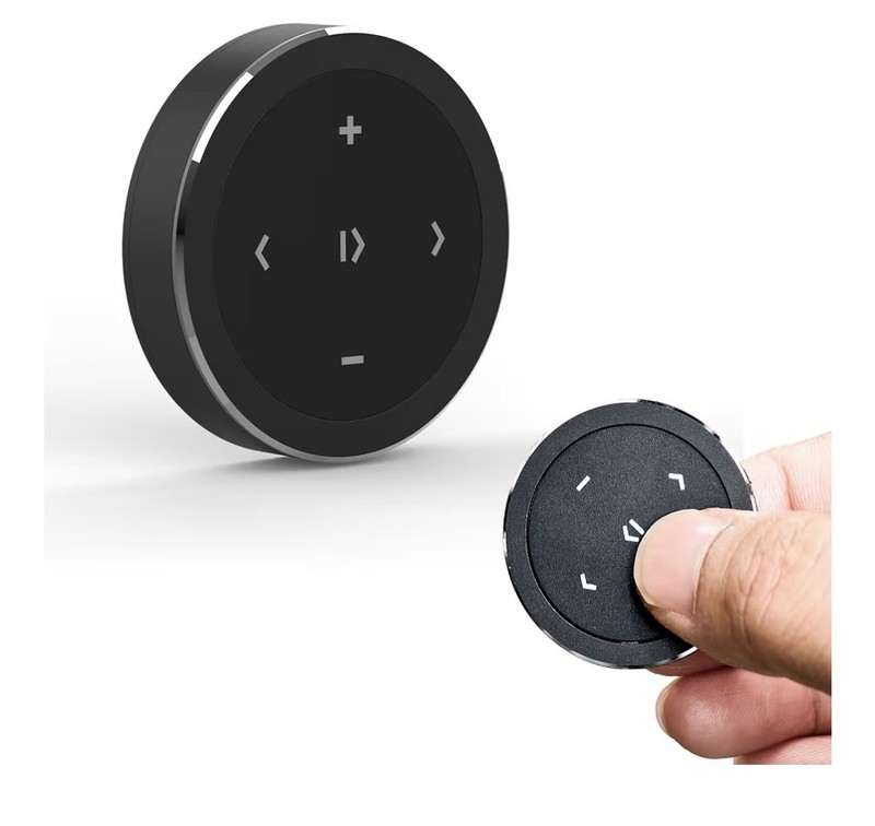 Bluetooth Wireless Media Button Remote Controller for Car and Motorcycle