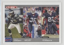 2004 Topps Total Troy Vincent Lawyer Milloy Nate Clements #279 0q3