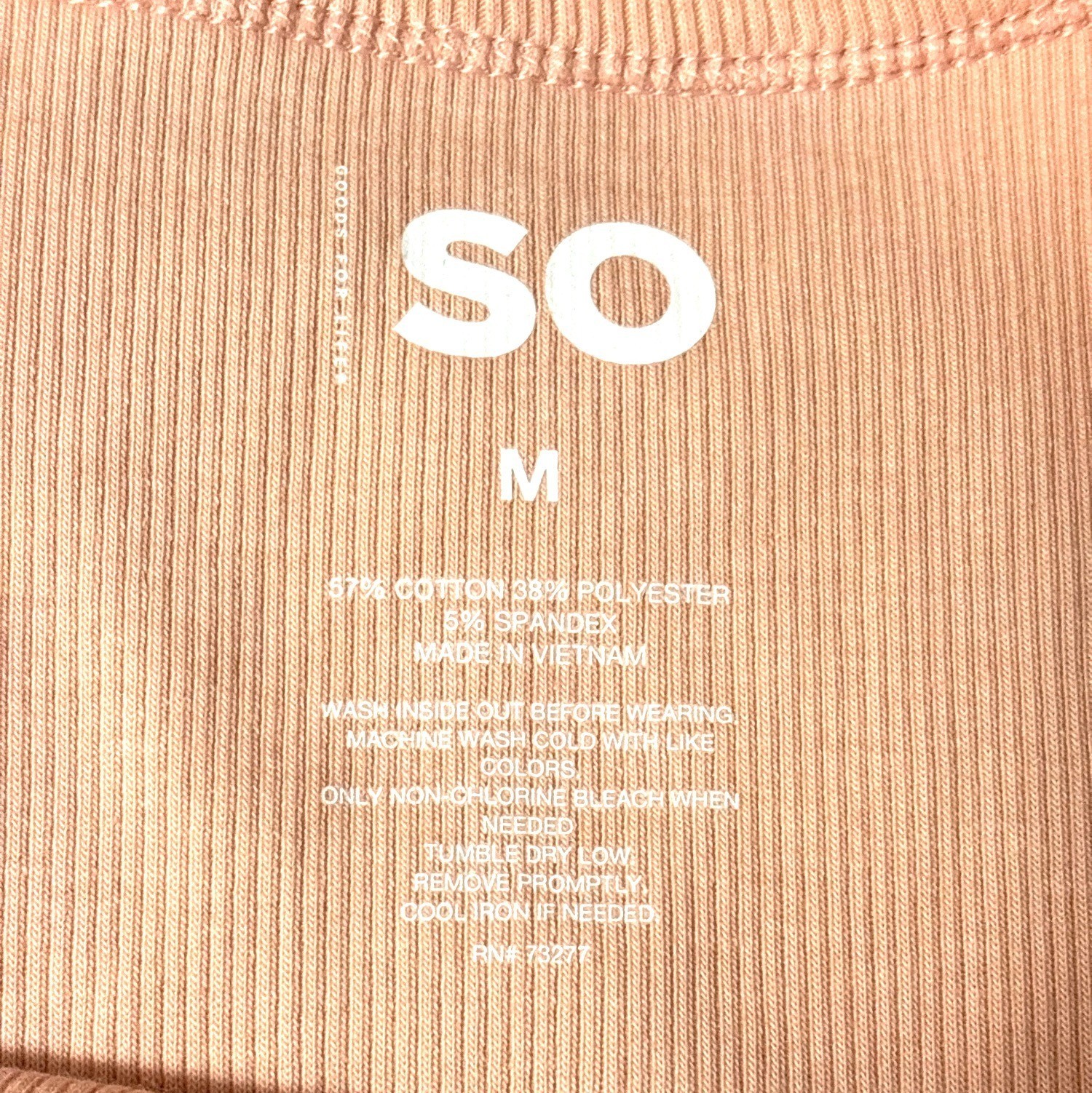 Soft Ribbed Long Sleeve Crew Neck Basic Fitted To… - image 3