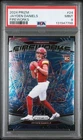2024 Prizm Jayden Daniels Fireworks RC Rookie #24 Commanders PSA 9