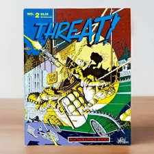 $2 Comics! ~ Threat #2 ~ 1986 ~ Fantagraphics Books