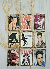 9 Elvis Handmade Gift Tags Junk Journals Planners Scrapbooks Parties Crafts