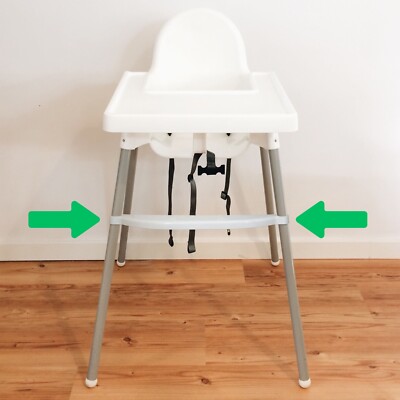 Hochstuhl Fußablage kompatibel mit IKEA Antilop Fußstütze Sitzerhöhung