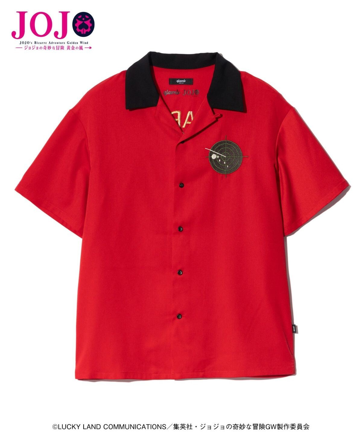 [glamb]GB0125/JJ06: Narancia Ghirga's Stand Shirt Size S ~ XL　Red From JP NEW