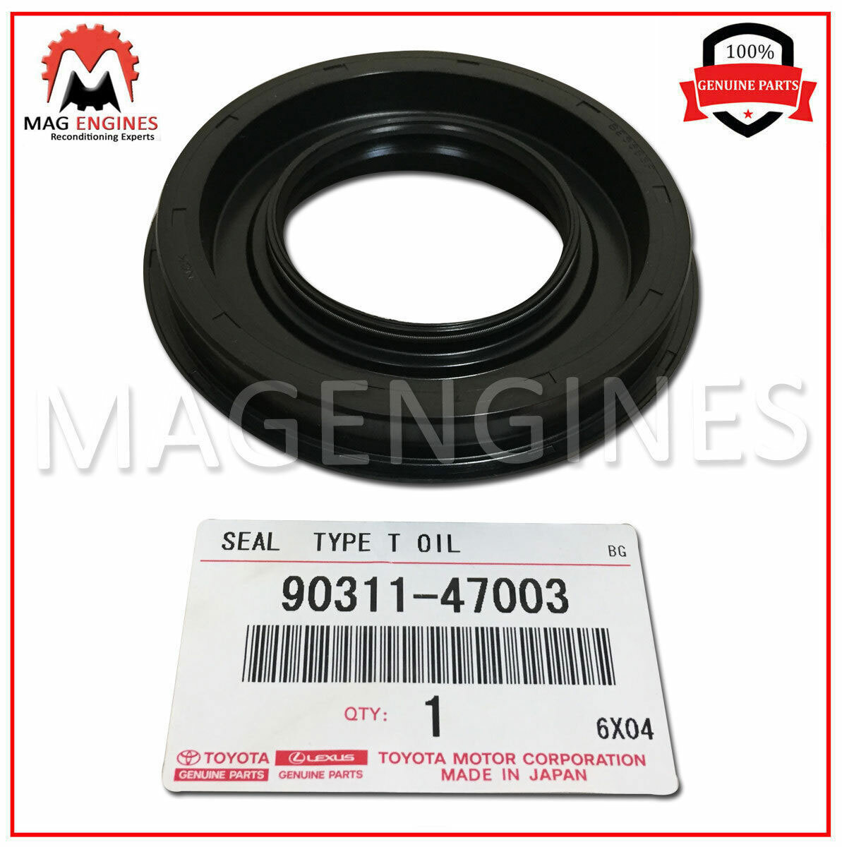 90311-47003 GENUINE OEM OIL SEAL, FRONT DRIVE SHAFT, RH 9031147003