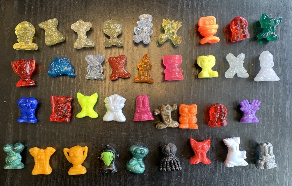 gogo's CRAZY BONES 限定版　16体 GOGO'S Part 1 Crazy Bones Gold Series Limited Edition LOT