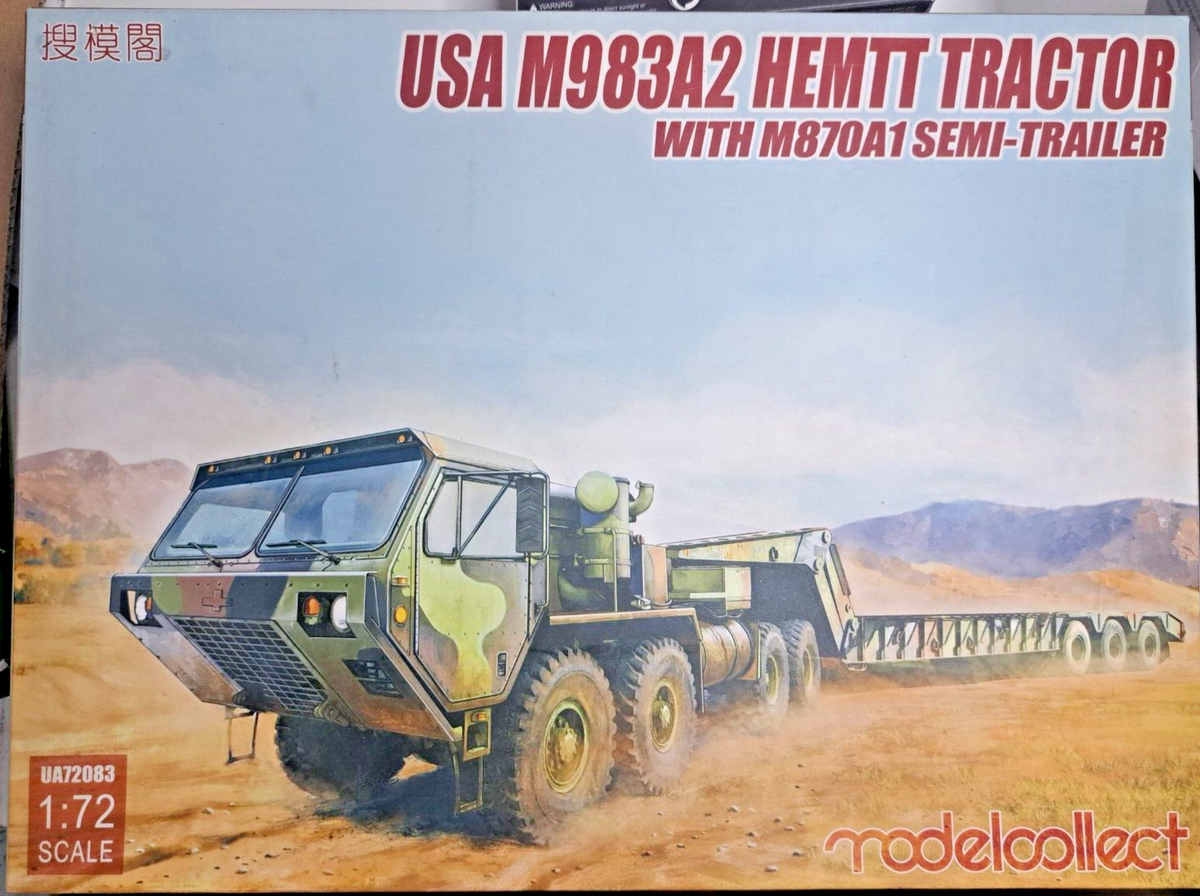 Modelcollect 1/72 M983A2 HEMTT Tractor and M870A1 Semi-Trailer 