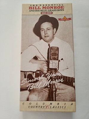 The Essential Bill Monroe & His Blue Grass Boys, Pre-Owned CD Set