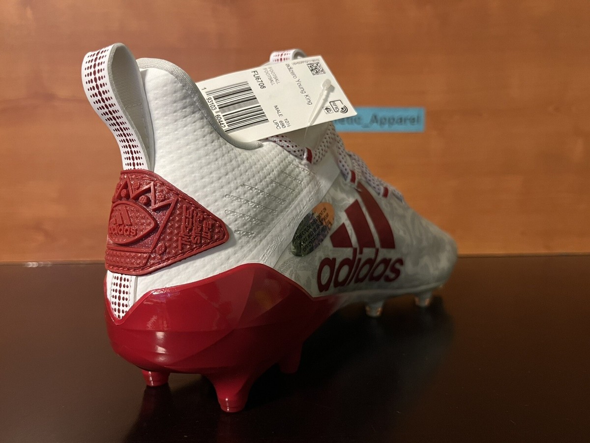Adidas Adizero Reign Young King Football Cleats FU6708 Floral Red Multiple Sizes Adidas Adizero Reign Young King Football Shoes FU6708 Floral  main image 4