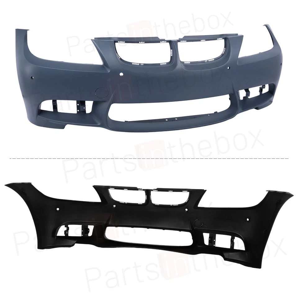 M3 Style Front Bumper Grille Conversion Kit For 2006-2008 BMW E90 320i 325i 335i - Image 4 of 4