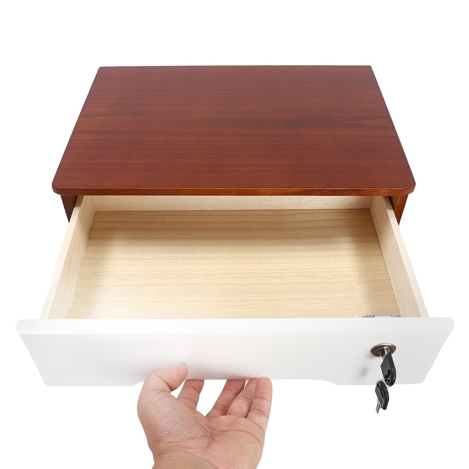 Wooden Desktop Storage Box, Desk Organizer, Desktop Storage Box ...