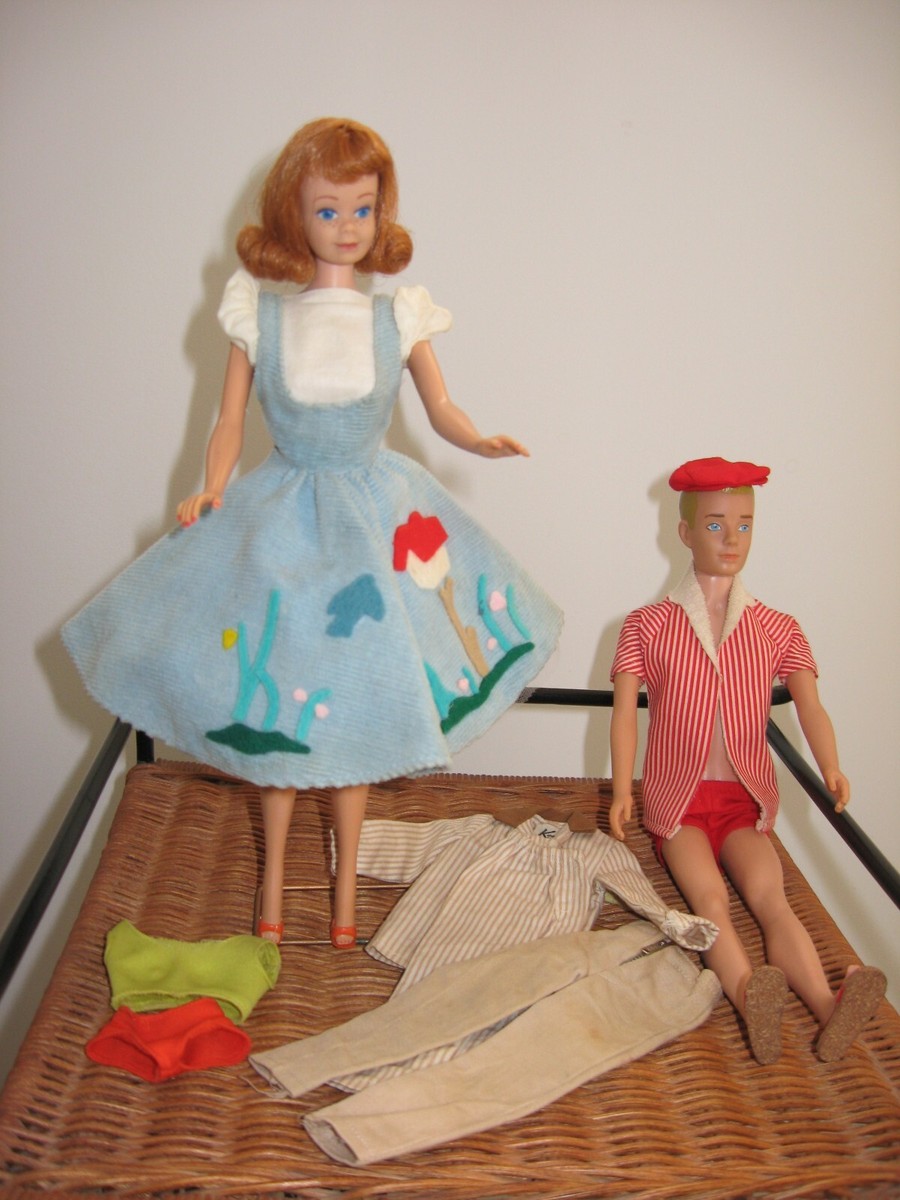 Barbie Vintage Midge Brune Flip Curl + Tenue Friday Night Date #979 - Mattel BE