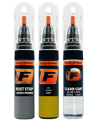 für CITROEN ENH HELLO YELLOW LACKSTIFT Reparatur Set Autolack Kratzer