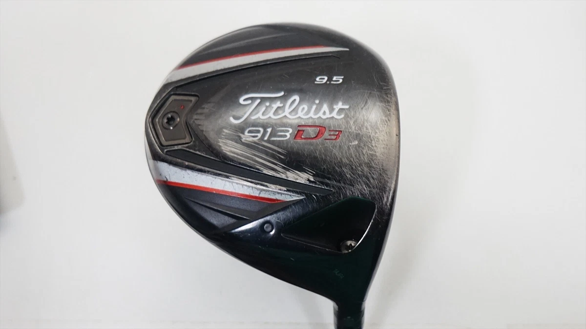 Titleist 913D3 9.5° Driver Stiff Flex Diamana 1054248 Good BY8