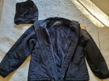 Womens Winter Coat 2x New Black