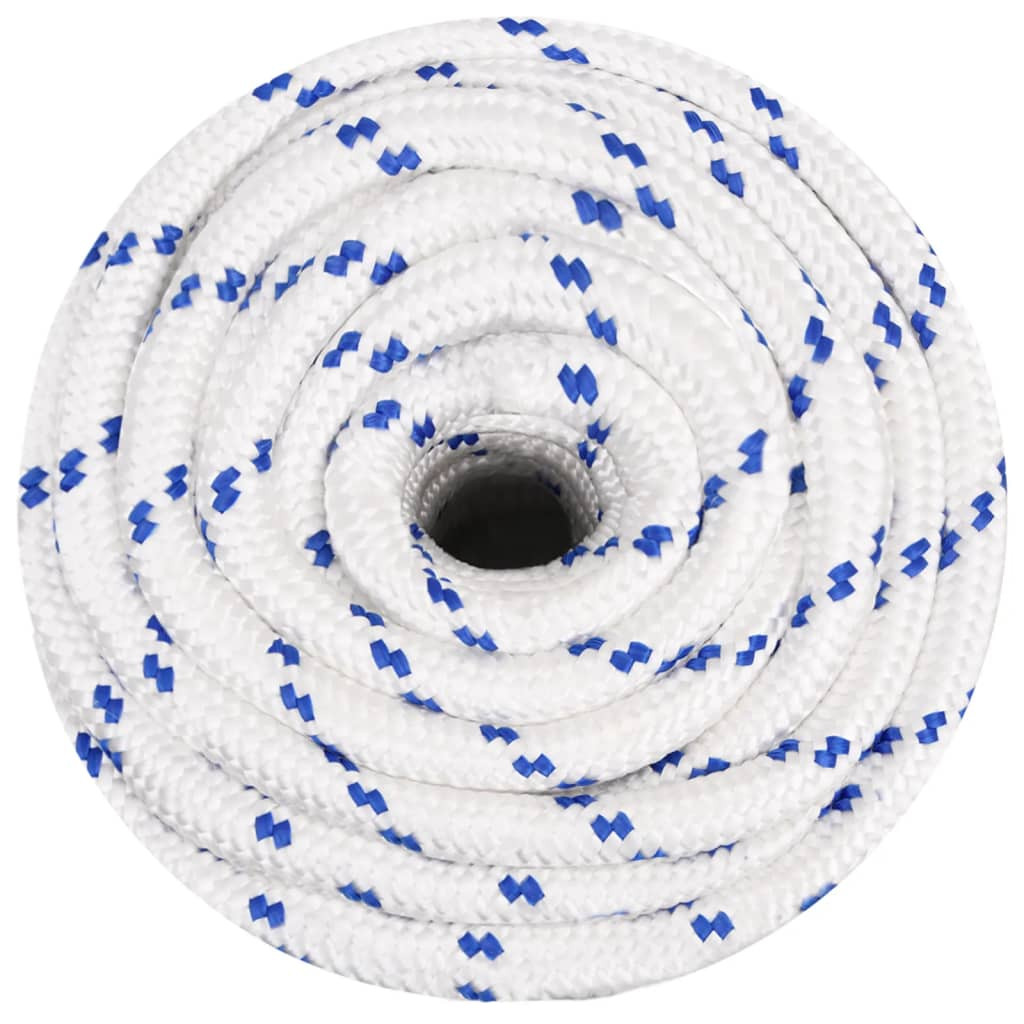 Fune Nautica Bianca 20 mm 50 m vidaXL - Polipropilene per Ormeggio - 3
