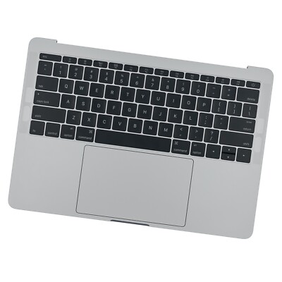 MacBook Pro 13 Top Case Assembly A1708 Keyboard Touchpad + Battery  Silver