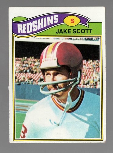1977 Topps Jake Scott Washington Redskins #192 Very Good | eBay