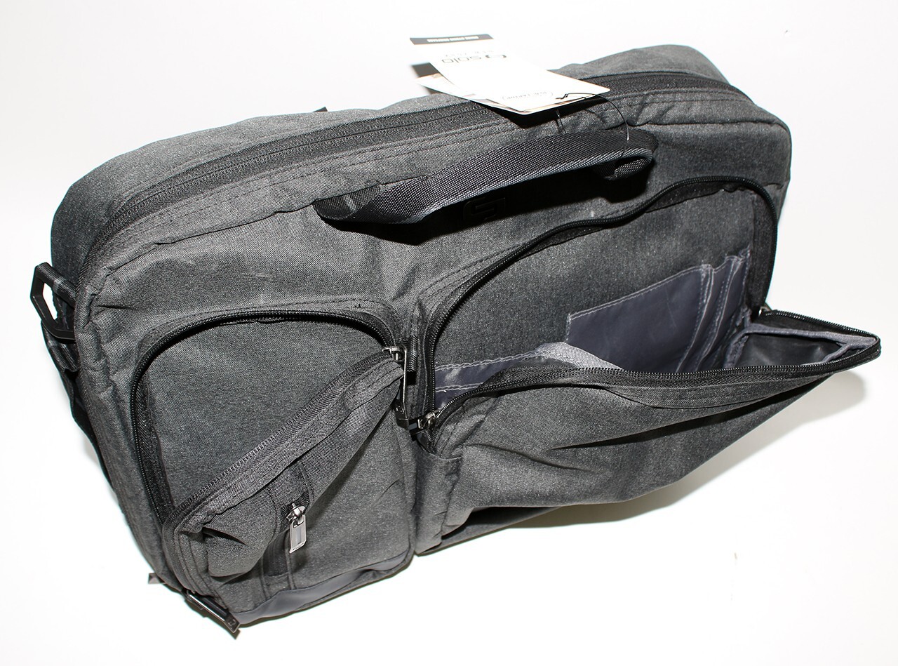 solo New York Urban Convertible Laptop Briefcase Backpack for 15.6