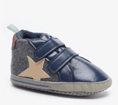 Baby Star Kinderwagenschuhe - Neugeborenenstiefel - 0-6 Monate - BRANDNEU