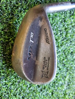 Mizuno MP T-10 Raw 60-08 Lob Wedge Quad Cut Grooves Grain Flow Forged RH 35'' LW