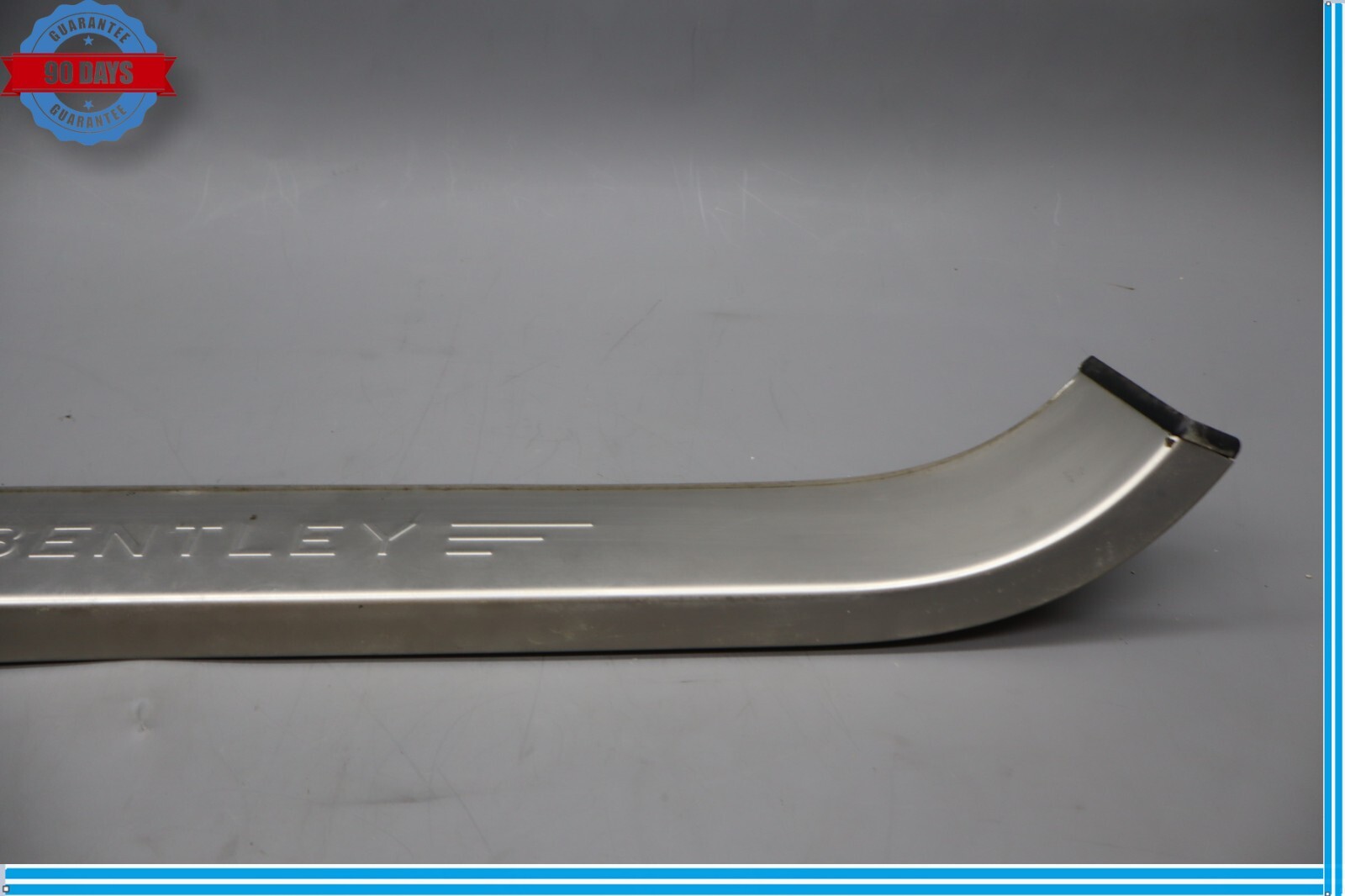 06-12 Bentley Continental Front Right Door Sill Scuff Plate Trim Cover Oem