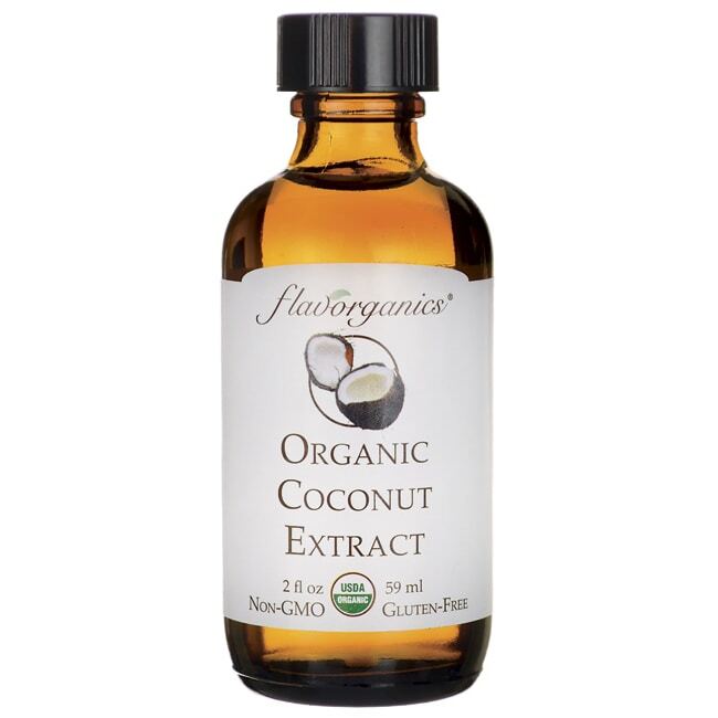 Экстракт органического кокоса Flavorganics 2 жидких унции Liq