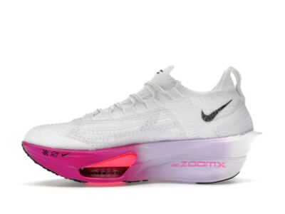 Size 5.5 - Nike Air Zoom Alphafly NEXT% 3 White Vivid Grape W for
