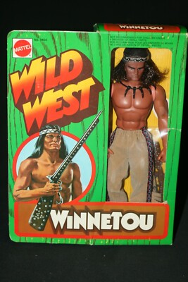 VINTAGE 1975 MATTEL BIG JIM KARL MAY WINNETOU NEW SEALED CANADIAN