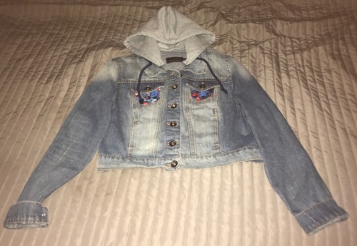 CI SONO Distressed Hoodie Denim Jean 