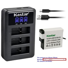 Kastar Battery LCD Triple Charger for GoPro AHDBT-701 Hero 7 GoPro HERO7 Black