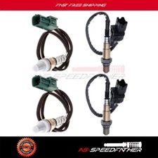 For 04-05 Nissan Altima V6 3.5L Air Fuel Ratio O2 Oxygen Sensor Front&Rear 4pcs