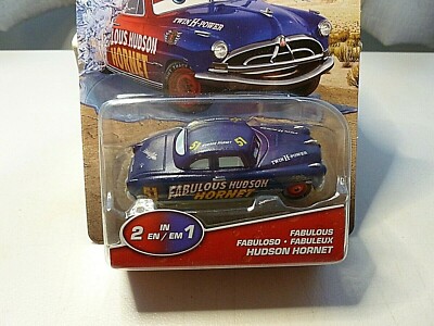 DISNEY PIXAR CARS COLOR CHANGERS 2IN1 FABULOUS HUDSON HORNET