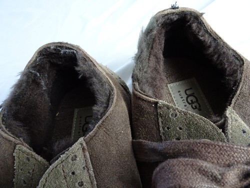 UGG Australia Genuine Leather Men Shoes Size 13 - Picture 7 of 11
